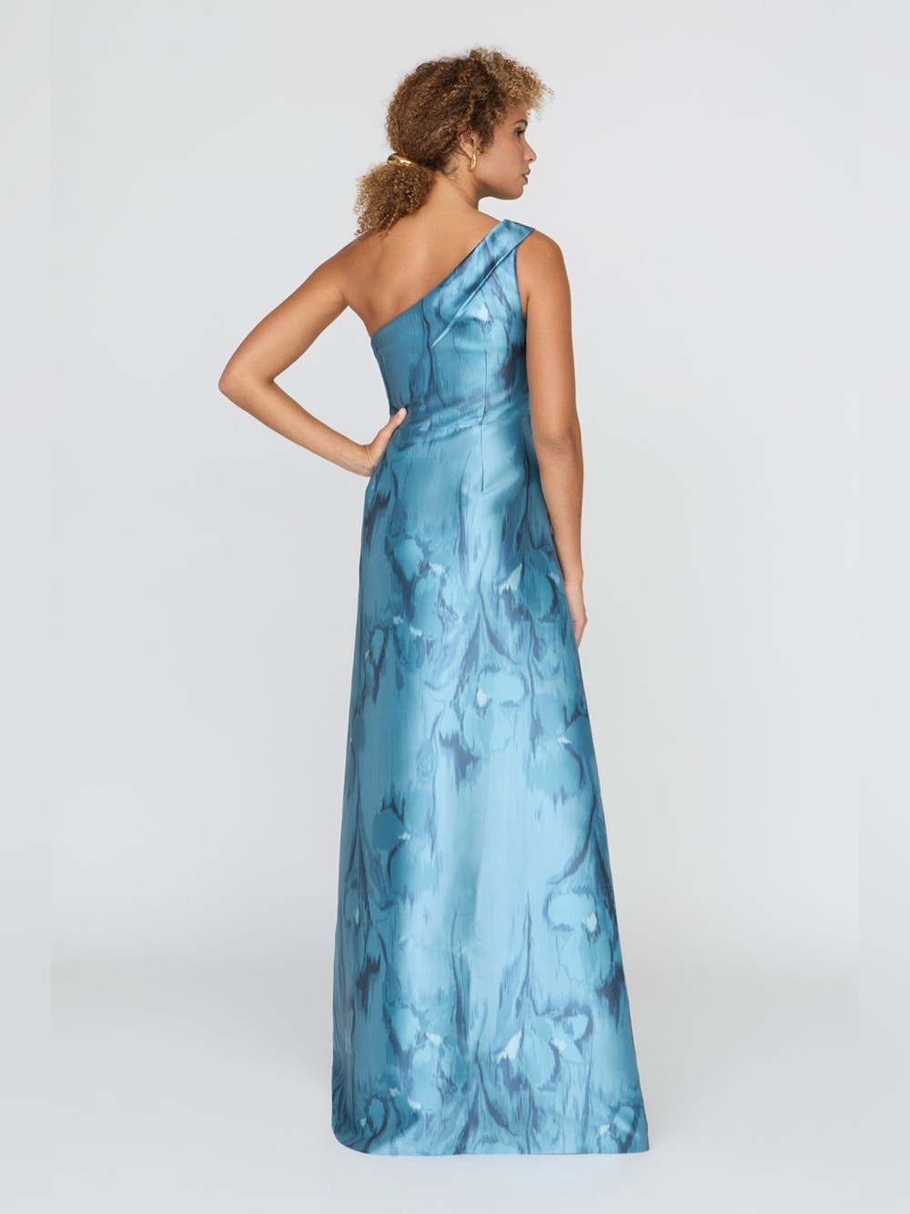 NEW KAY UNGER Faith Gown in Spring Aqua Size 18 - Picture 7 of 15